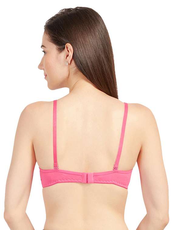 pack of 2 solid regular bra  - 19139346 -  Standard Image - 3