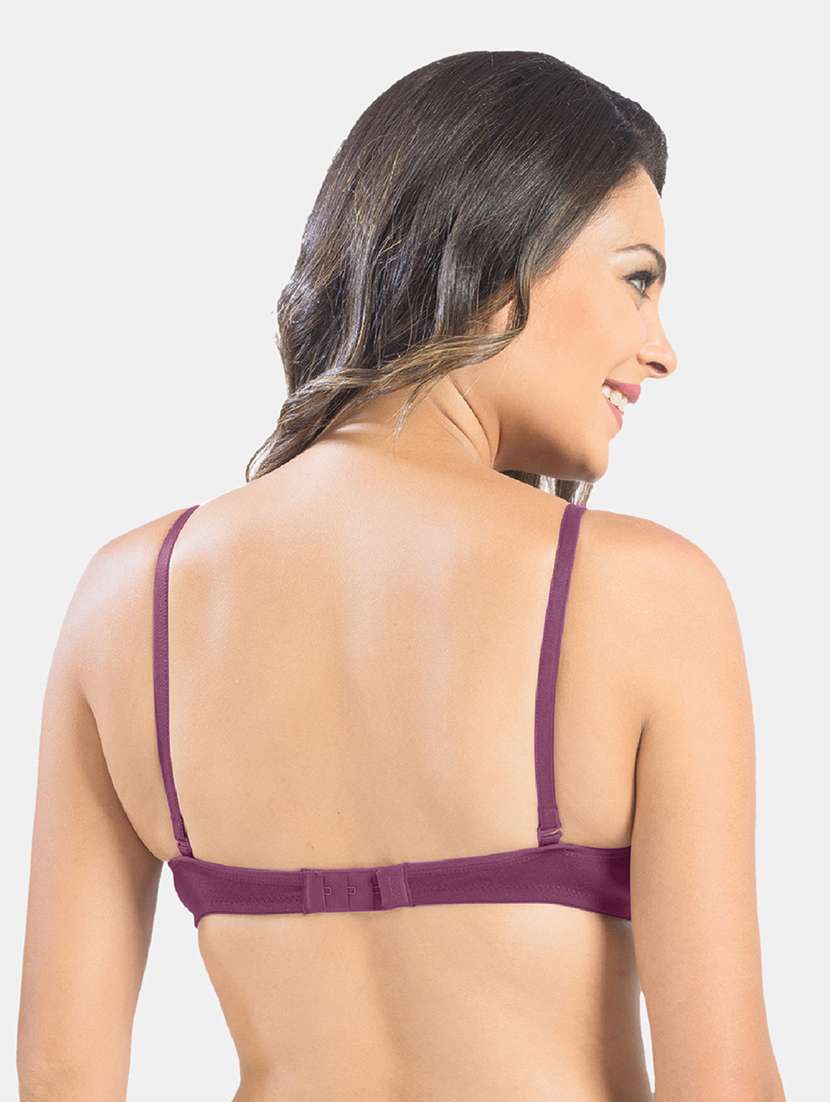set of 2 solids t-shirt bras - 19139370 -  Standard Image - 3