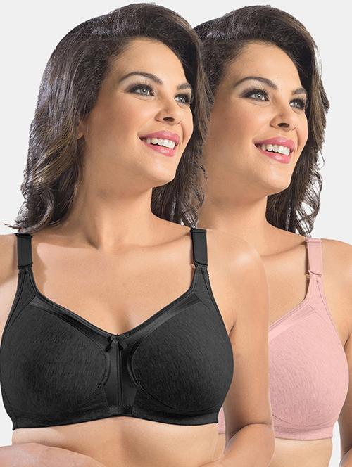 set of 2 solids t-shirt bras - 19139426 -  Standard Image - 0