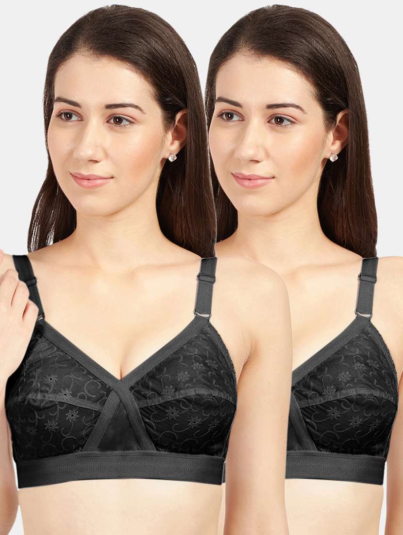 women cotton regular bra combo