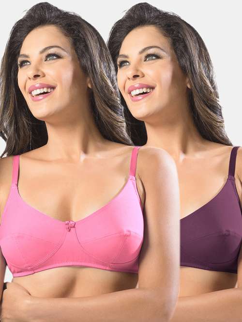 set of 2 solids t-shirt bras - 19139448 -  Standard Image - 0