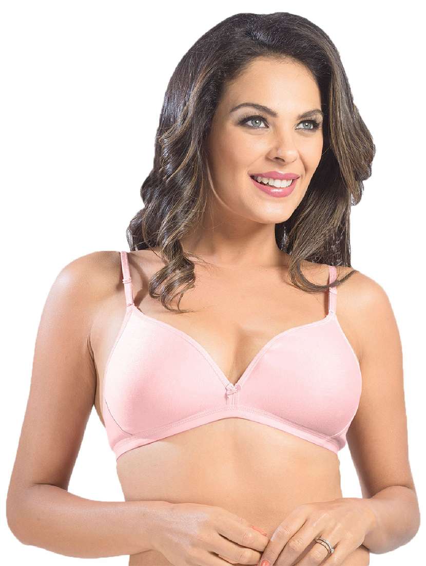 pack of 2 solid regular bra  - 19139478 -  Standard Image - 3