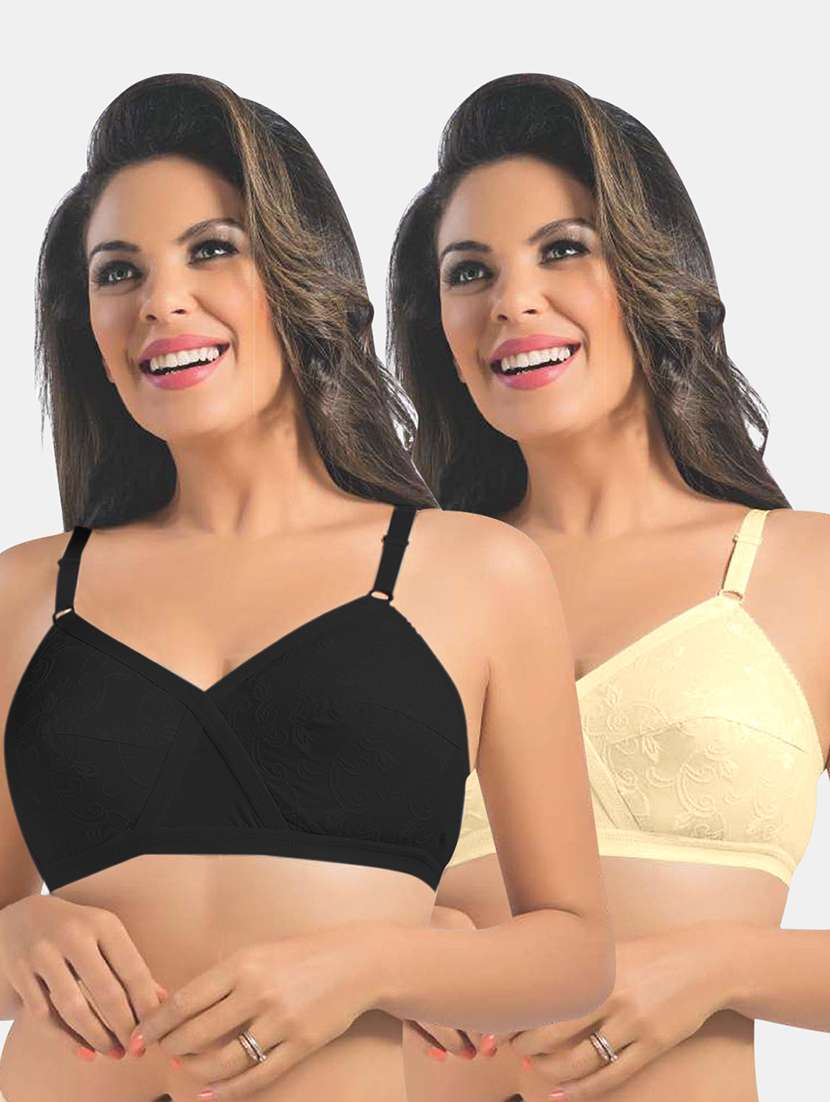 women cotton regular bra combo