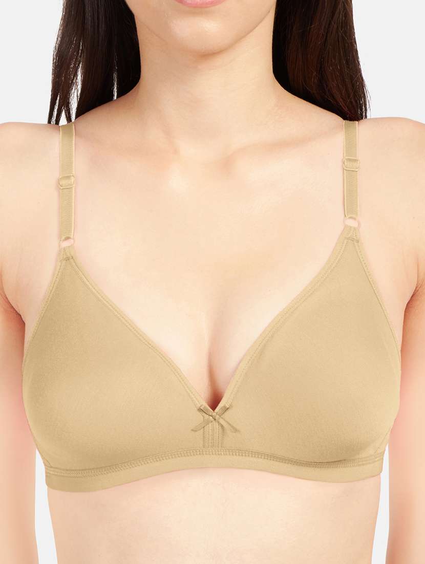 women pack of 2 solid bra combo - 19139712 -  Standard Image - 3