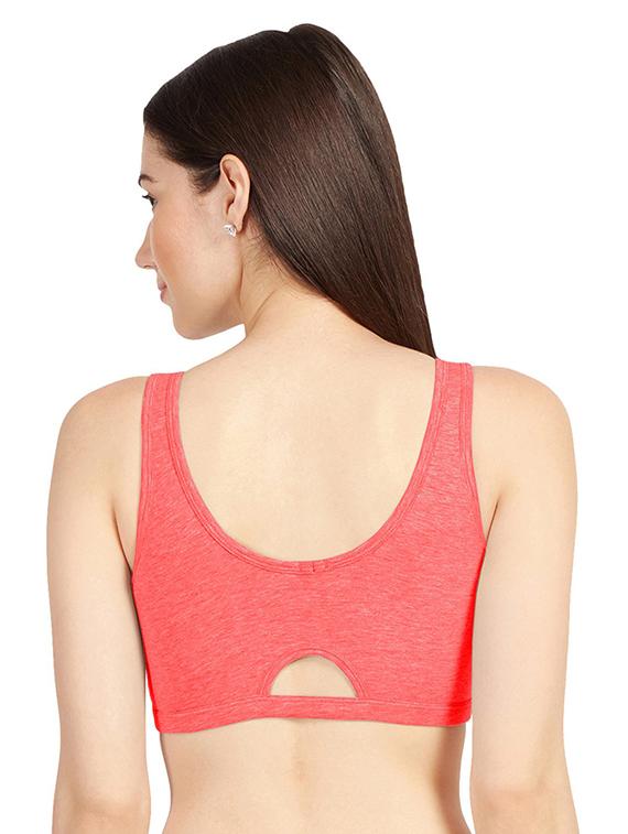 pack of 2 solid sports bra - 19139863 - Standard Image - 3