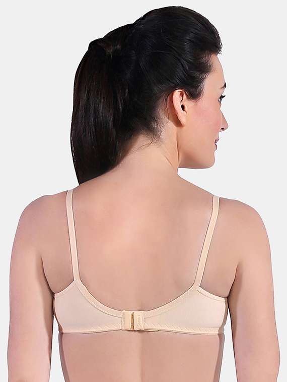 women lace detail t-shirt bra combo - 19139873 -  Standard Image - 3