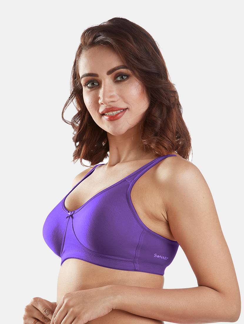 set of 2 solids sports bra - 19139973 -  Standard Image - 3