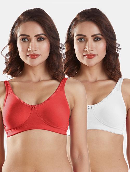 set of 2 solids sports bra - 19140000 - Standard Image - 0