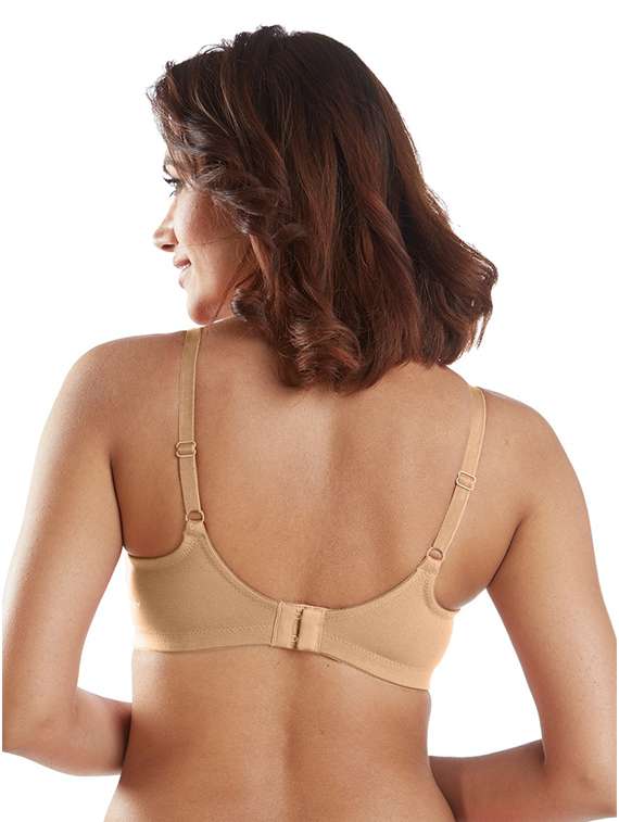 pack of 2 solid regular bra  - 19140025 -  Standard Image - 3