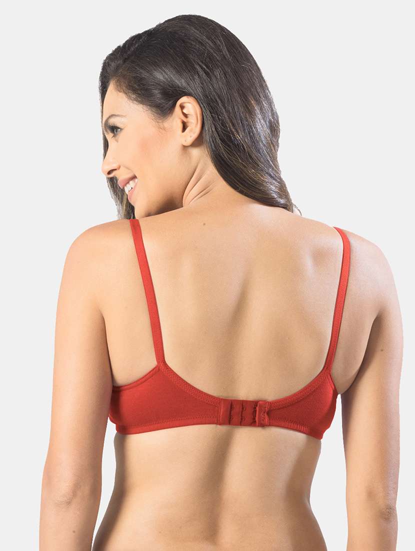 women pack of 2 solid bra combo - 19140153 -  Standard Image - 5