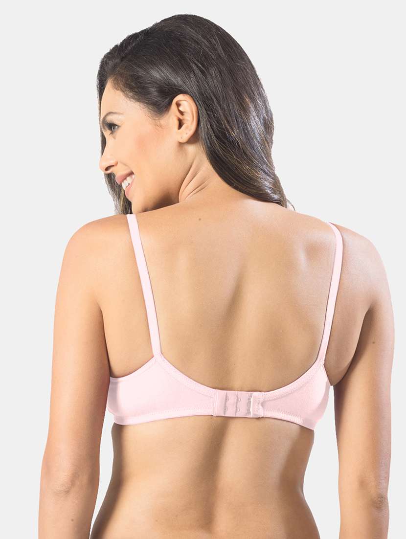 women pack of 2 solid bra combo - 19140163 -  Standard Image - 5
