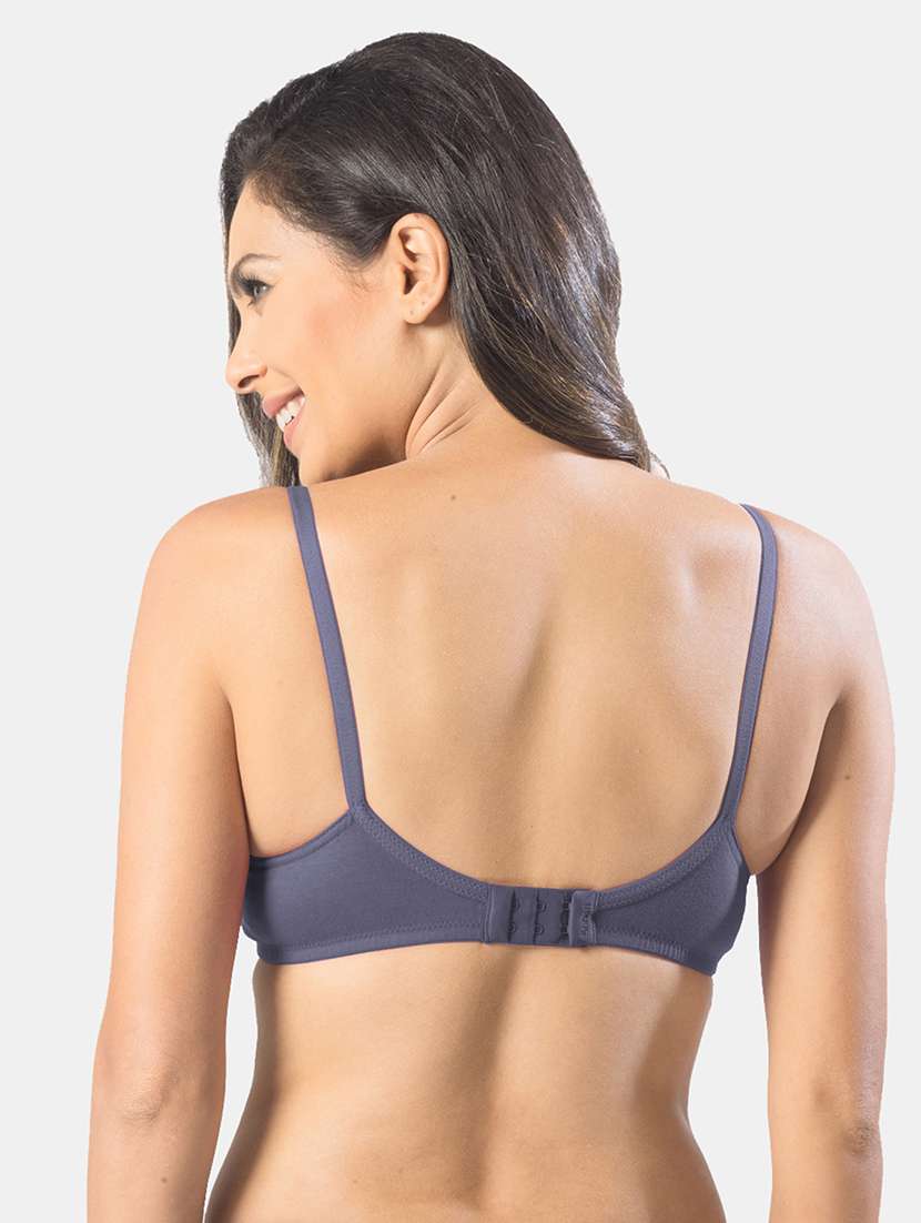 women pack of 2 solid bra combo - 19140165 -  Standard Image - 3