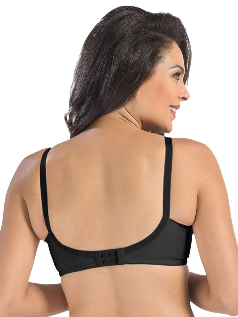wome solid regular bra - 19140300 -  Standard Image - 3