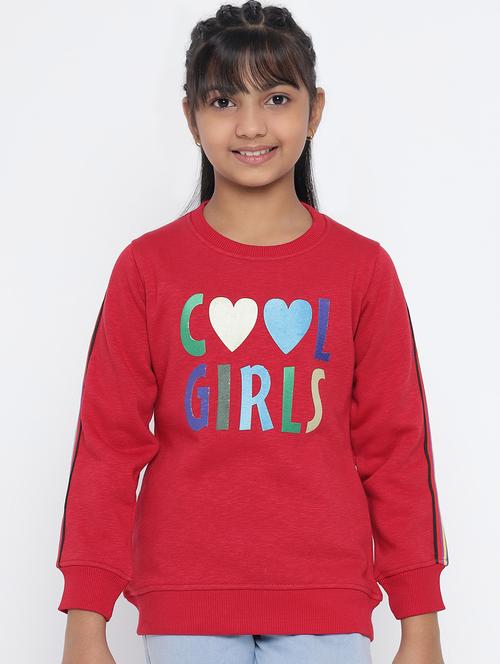 women's front print sweatshirt - 19140817 - Standard Image - 0