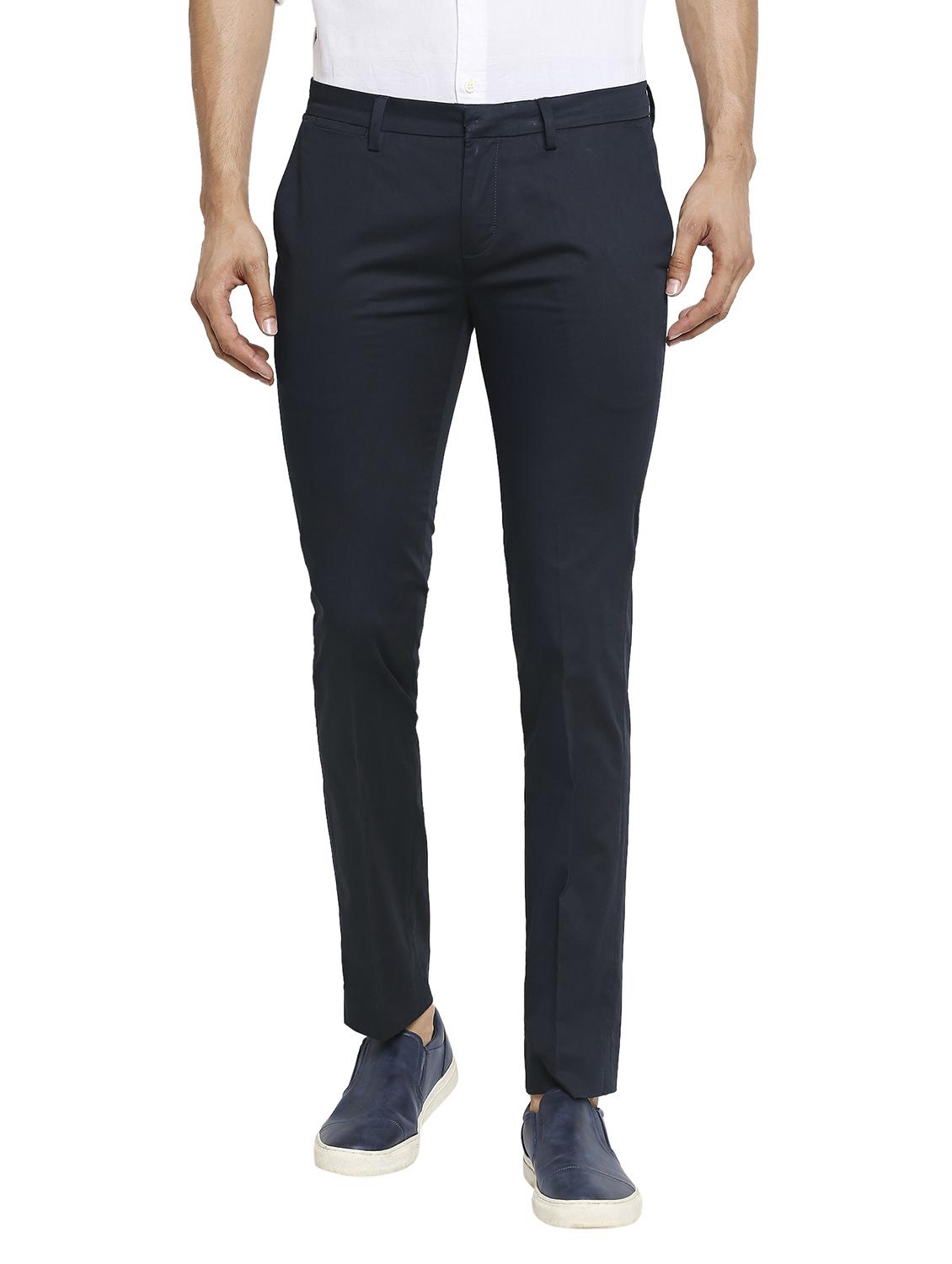 mid rise flat front casual trouser - 19140831 - Zoom Image - 0