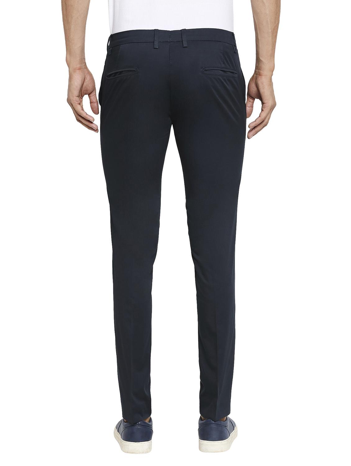 mid rise flat front casual trouser - 19140831 - Standard Image - 3