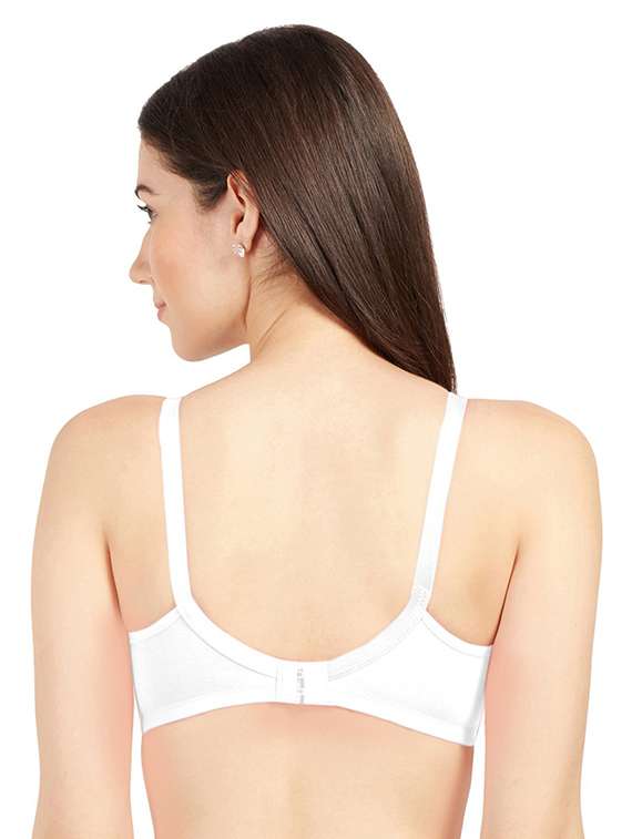 pack of 2 solid regular bra  - 19141035 -  Standard Image - 3
