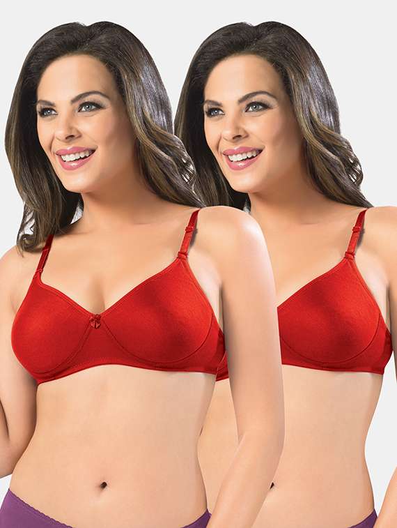pacl of 2 solid bra combo