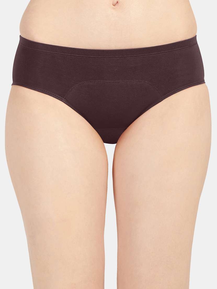women solid cotton hipster panty combo - 19141300 -  Standard Image - 5