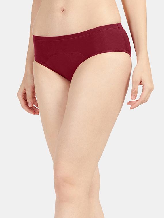 women solid cotton hipster panty combo - 19141312 - Standard Image - 3