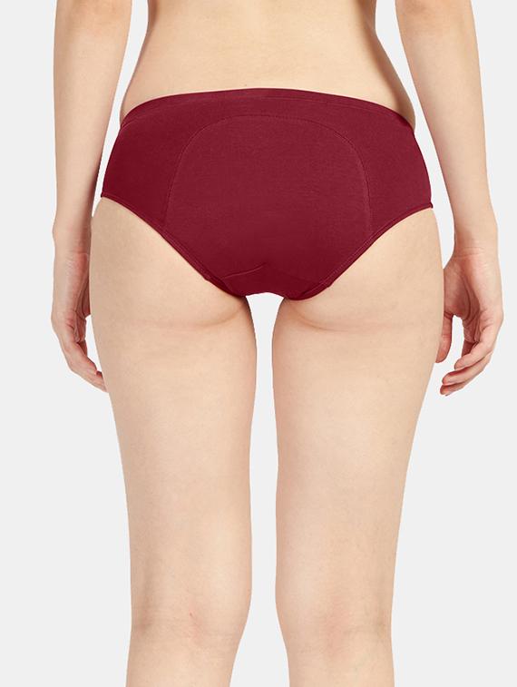 women solid cotton hipster panty combo - 19141312 - Standard Image - 5