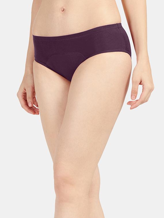 women solid cotton hipster panty combo - 19141332 - Standard Image - 3