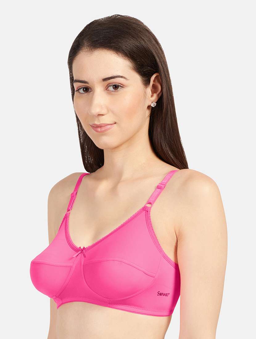set of 2 solids t-shirt bras - 19141408 -  Standard Image - 3
