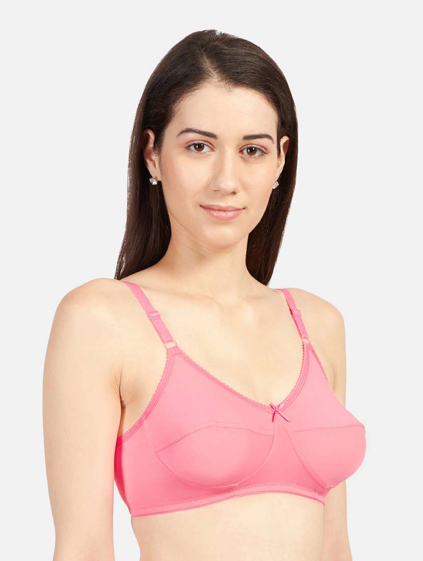set of 2 solids t-shirt bras - 19141437 -  Standard Image - 3