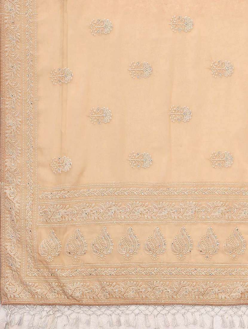 women's embroidered saree with blouse - 19142487 -  Standard Image - 3