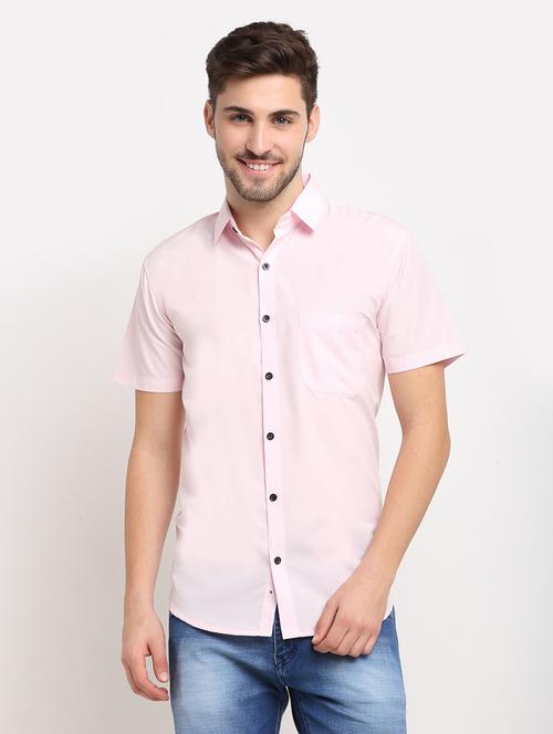 mens solid casual shirt - 19143382 -  Standard Image - 0
