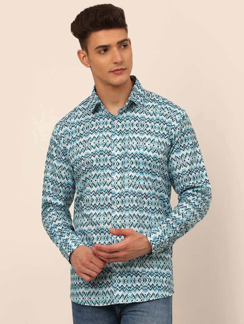 mens aztec casual shirt