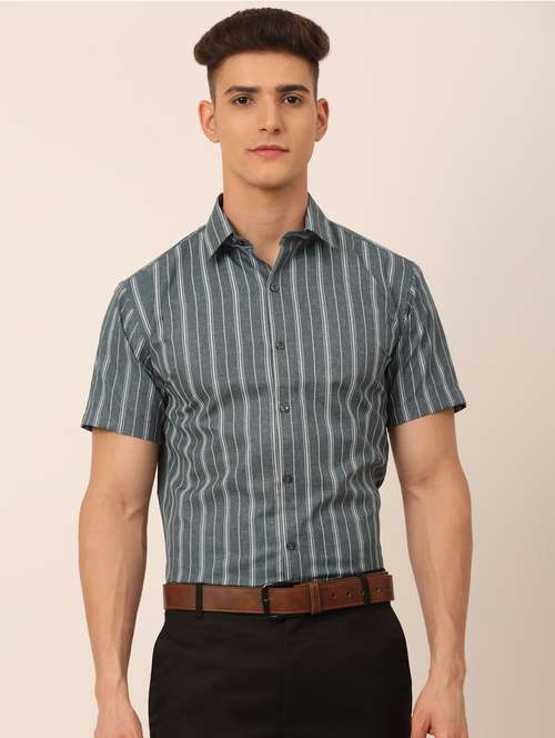 mens stripes formal shirt - 19144508 -  Standard Image - 0