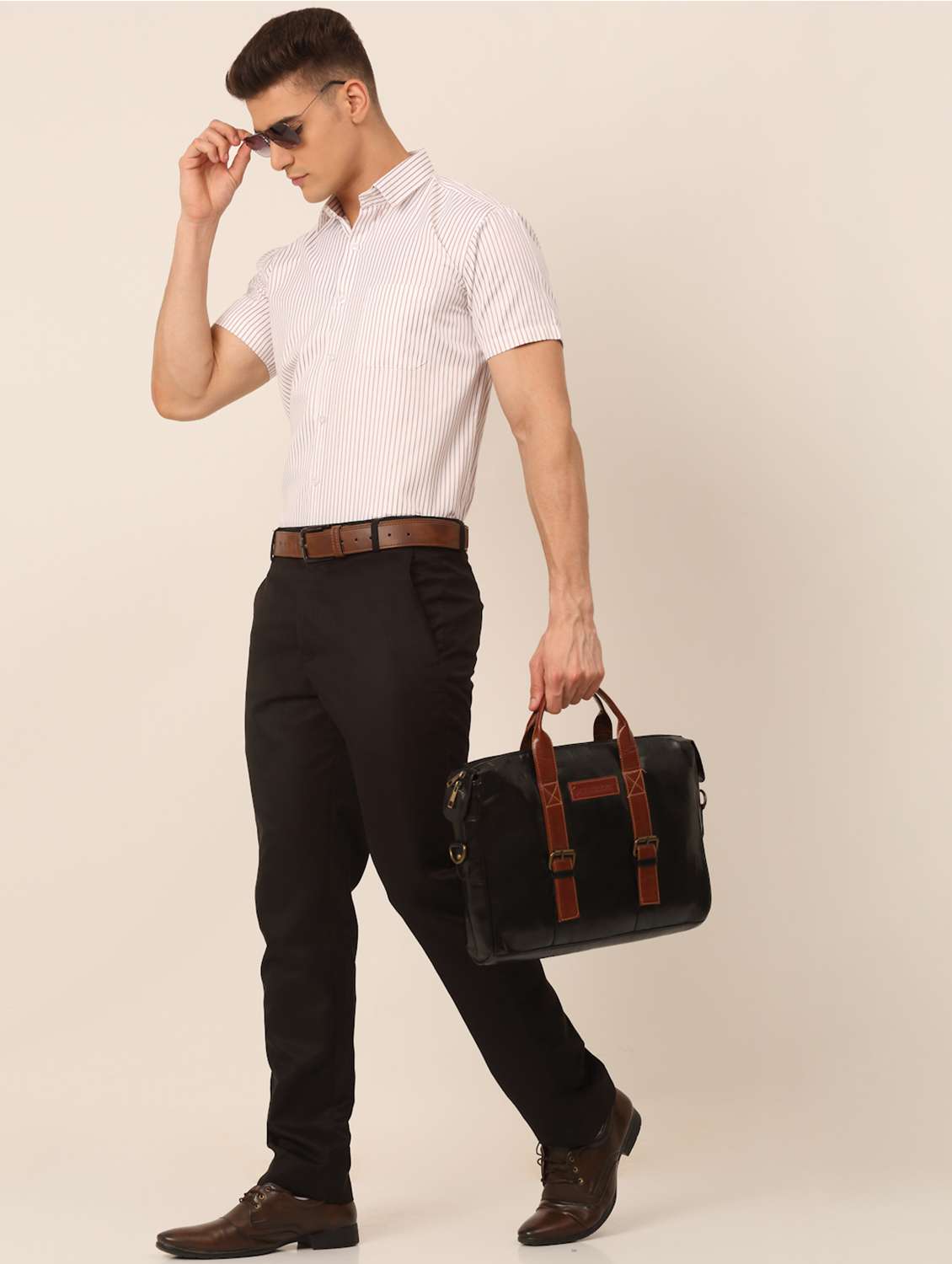 mens stripes formal shirt - 19144518 -  Standard Image - 3