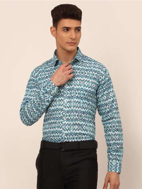 mens aztec formal shirt - 19144539 -  Standard Image - 0
