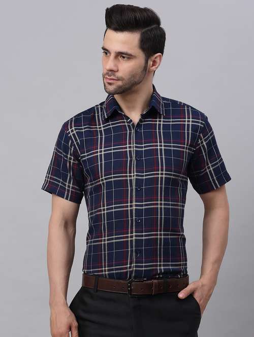 mens checks formal shirt - 19144574 -  Standard Image - 0