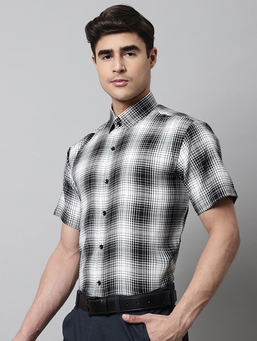 mens checks formal shirt - 19144617 - Zoom Image - 0