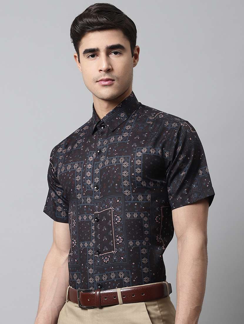 mens aztec formal shirt - 19144635 - Zoom Image - 0