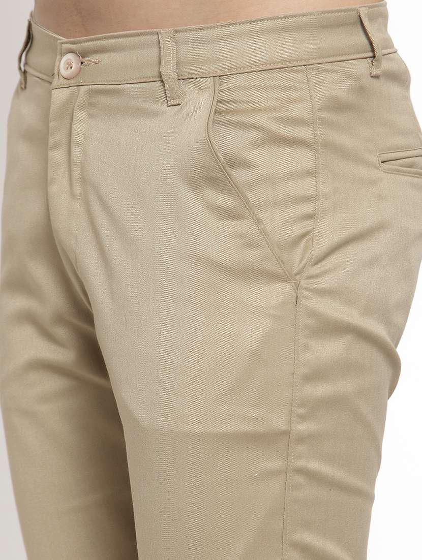mid rise flat front casual trouser - 19144668 - Standard Image - 5