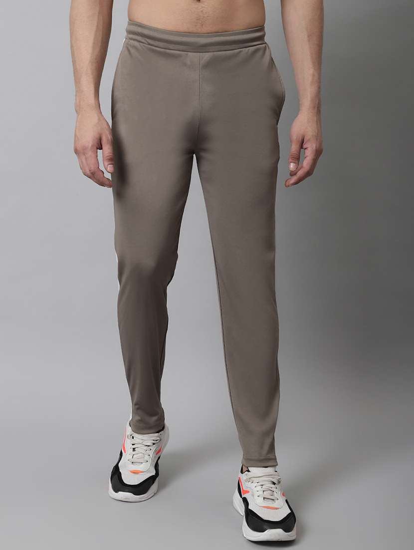 mid rise full length track pant