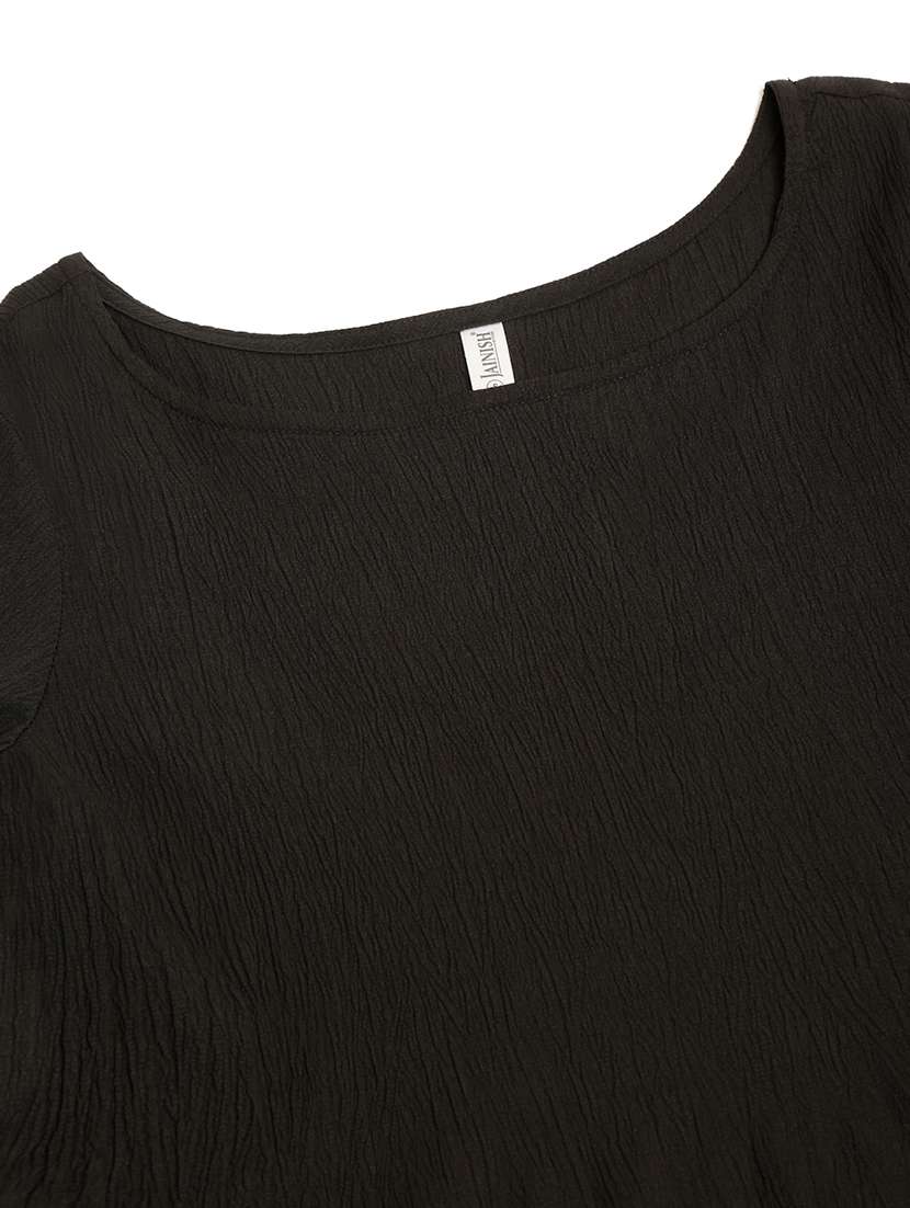 women's fit & flare solid dress - 19145027 -  Standard Image - 5