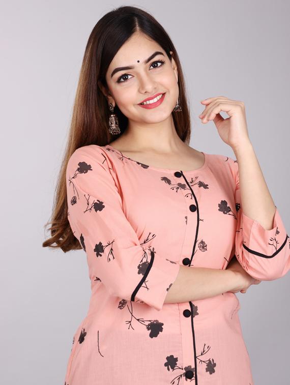 printed kurta pant set - 19145743 - Standard Image - 3