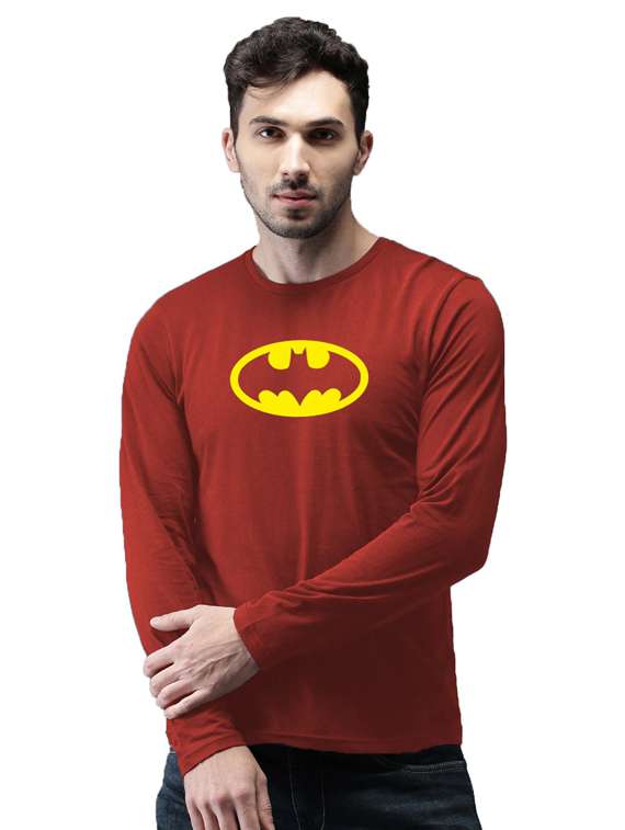 round neck chest printed t-shirt - 19145940 - Zoom Image - 0