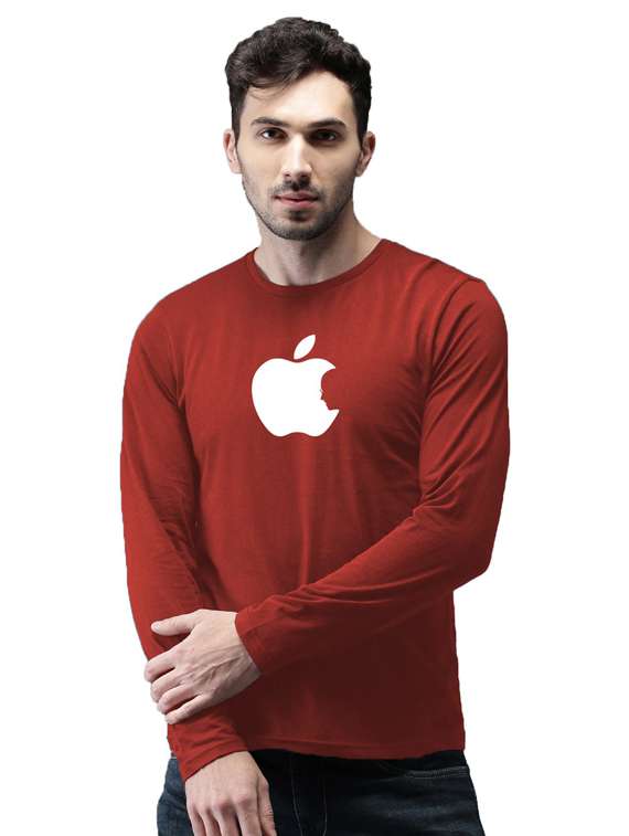 round neck chest printed t-shirt - 19145945 - Zoom Image - 0