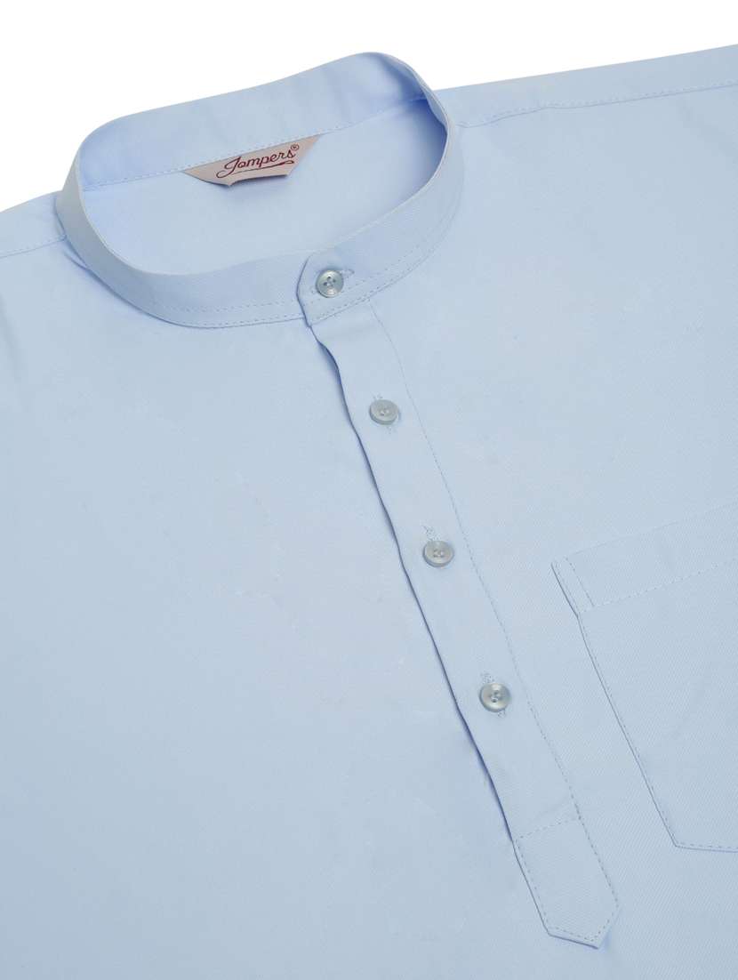  mandarin neck solid straight kurta  - 19148023 -  Standard Image - 5