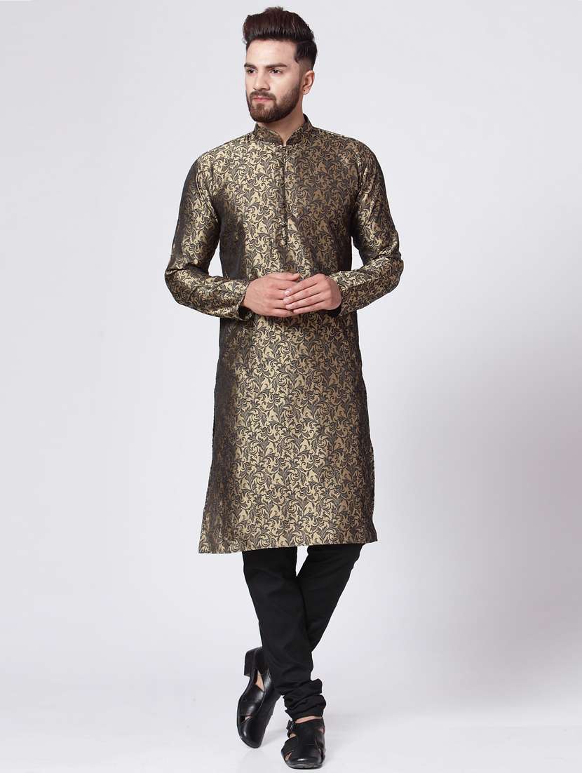 mandarin neck fancy long kurta