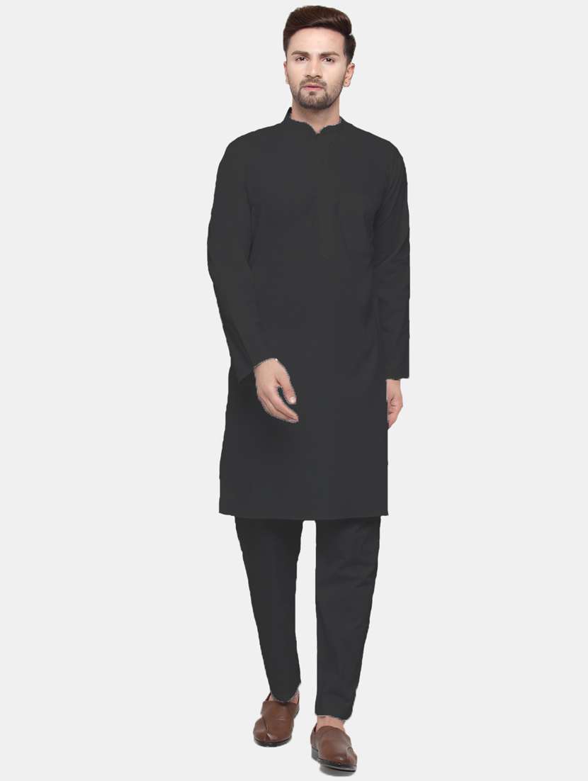 mandarin neck fancy long kurta