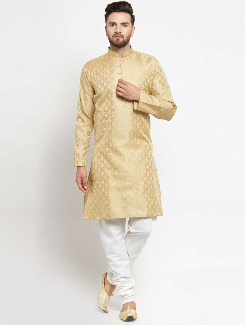 mandarin neck fancy long kurta