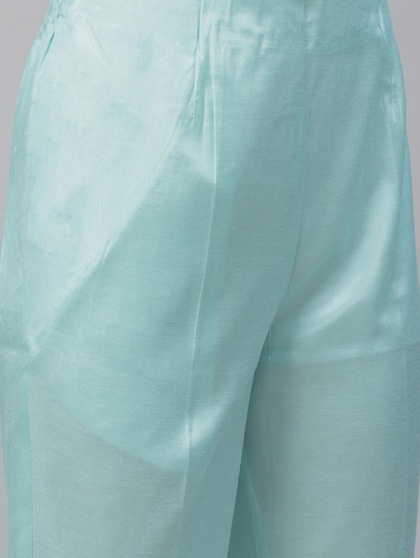 self design kurta pant set - 19149083 - Standard Image - 3