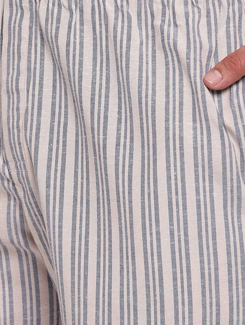 beige striped pyjama - 19149126 -  Standard Image - 3