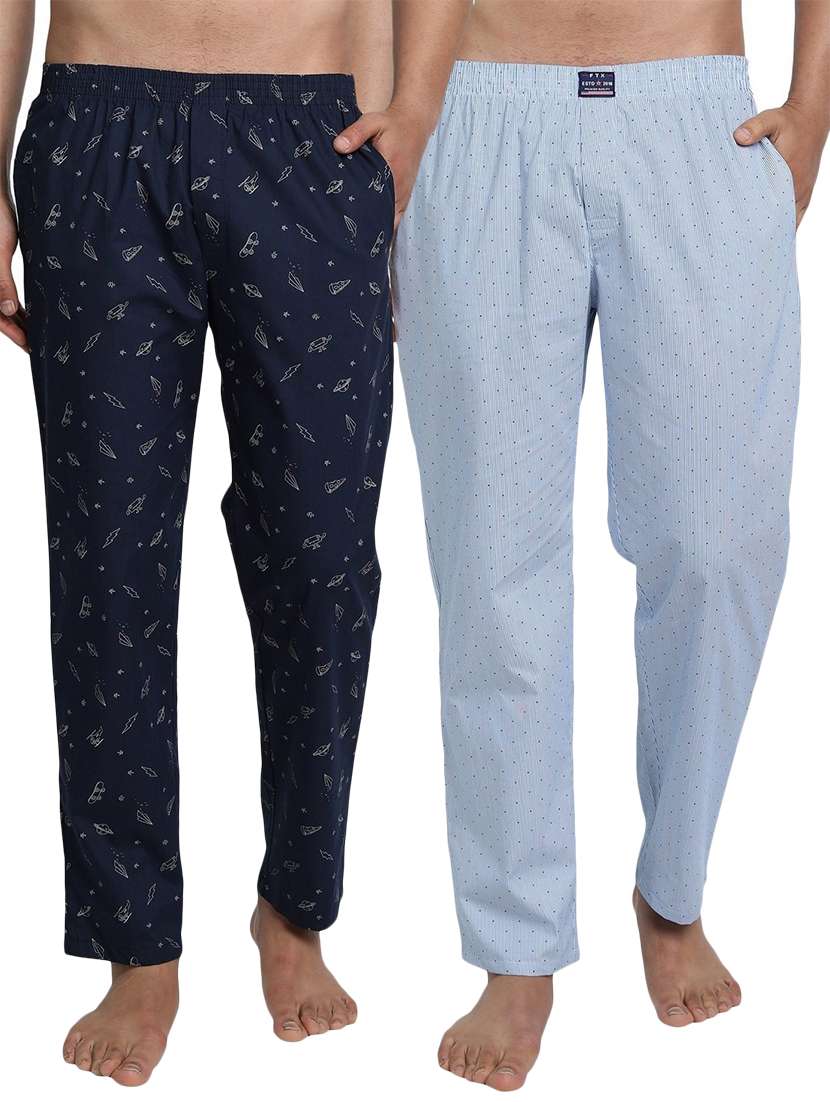 pack of 2 printed pyjama